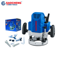 Router Listrik Kayu 12Mm, Router Listrik Multi Fungsi 2100W 50/60Hz