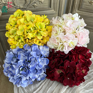 <b>Hydrangea</b> <b>Artificial</b> Flowers Silk Round Wedding Decor Floral Wall Decoration China Made - Product Image 1