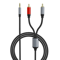 Kit Interkoneksi Audio Universal Profesional Tipe DC C ke Konektor USB RCA 3.5mm/6.35mm untuk Ponsel, Mixer, Keyboard, Speaker