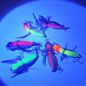 Señuelo de Pesca Alpha 4.5cm 3.4g, Libélula Biónica, Señuelo Flotante de Superficie, <span class=keywords><strong>Cebo</strong></span> Duro para Lubina y Trucha - Product Image 6