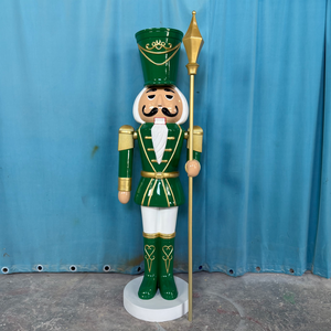 Estatua <span class=keywords><strong>de</strong></span> <span class=keywords><strong>Cascanueces</strong></span> <span class=keywords><strong>de</strong></span> Fibra <span class=keywords><strong>de</strong></span> Vidrio Blanca a Tamaño Real, Modelo Ecológico Pintado a Mano, Personaje <span class=keywords><strong>de</strong></span> TV y Cine - Product Image 6