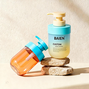 Nouvelle mode, pot en PET de 200 ml, 250 ml, 300 ml avec pompe pour masque capillaire, shampoing, lotion, soin de la peau - Product Image 5