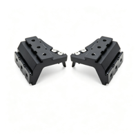 Support de fixation pour projecteur de poteau A en aluminium CNC de haute qualité pour Deepal G318, support de montage pour éclairage de travail LED tout-terrain sans perçage, 1 paire