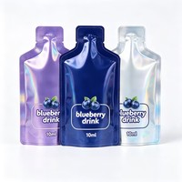 Bolsa de Mylar con Logotipo Personalizado, Forma Especial para Envasado de Dulces y Bebidas en Porción Individual