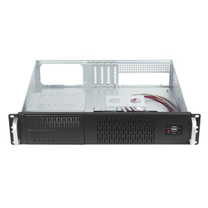 Thùng máy chủ điều khiển công nghiệp Hengyu bán chạy, sâu 30cm, hỗ trợ bo mạch MicroATX, khung thép, có quạt, dùng cho giám sát video. - Product Image 2