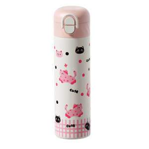 Cartoon Style 316 Stainless Steel Insulated <b>Mug</b> <b>Double</b> <b>Wall</b> Portable Outdoor Use - Product Image 5