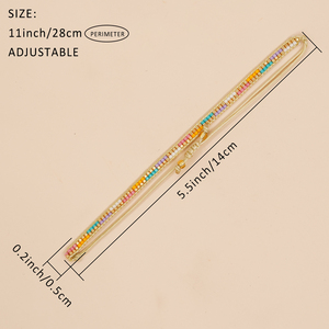 Nuovo arcobaleno colorato amicizia con perline fatto a mano bracciali Boho gioielli Miyuki perline braccialetto per regalo - Product Image 5