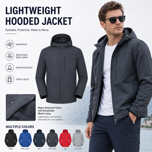 Promotional Softshell Style Jacket Water Resistant Wind Resistant <b>Coat</b> With Logo Label For Team Building And Company Gifts - Product Image 1
