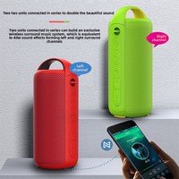 Haut-parleur 5.1 haute puissance 20W, subwoofer étanche portable pour extérieur, avec micro intégré, batterie, son pour danse de rue et karaoké à domicile