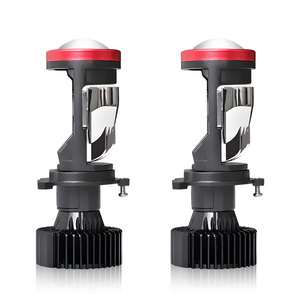 Proyector de Lentes para Automóvil en Oferta, Faros Delanteros LED Y7 H4 de 120 W, 12000 lm, 6500 K, Chip 3570, Súper Brillantes, Ajuste Universal para Automóviles - Product Image 1