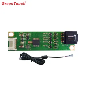 GreenTouch-Panel táctil resistente, 4 cables, 15,6 pulgadas, viene con controlador USB y tiene un precio económico