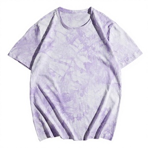 T-shirt d'été personnalisé en coton, col rond, manches courtes, couleur unie, écologique, respirant, 180 grammes, coupe ample, épaules tombantes, vente en gros - Product Image 3