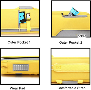 Muestra Gratuita de Bolsa Acolchada Resistente para Taco de Billar, Mochila para Taco de Billar con Correas de Hombro Ajustables para Hombres y Mujeres - Product Image 4