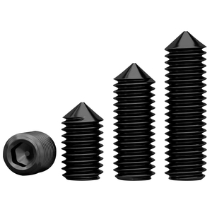 Vis à six pans creux en acier allié ultra-résistant de qualité 12.9, pointe forgée, traitement thermique renforcé et antidérapant - Product Image 3