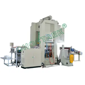 Factory Supply Aluminum Tray Forming Machine Automatic Foil Container Manufacturing Equipment