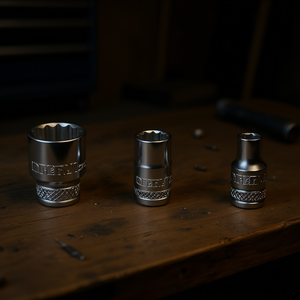 Fervi Polygonal <b>Socket</b> Wrench Normal Series 12mm 10mm <b>8mm</b> Chrome Vanadium Steel - Product Image 3