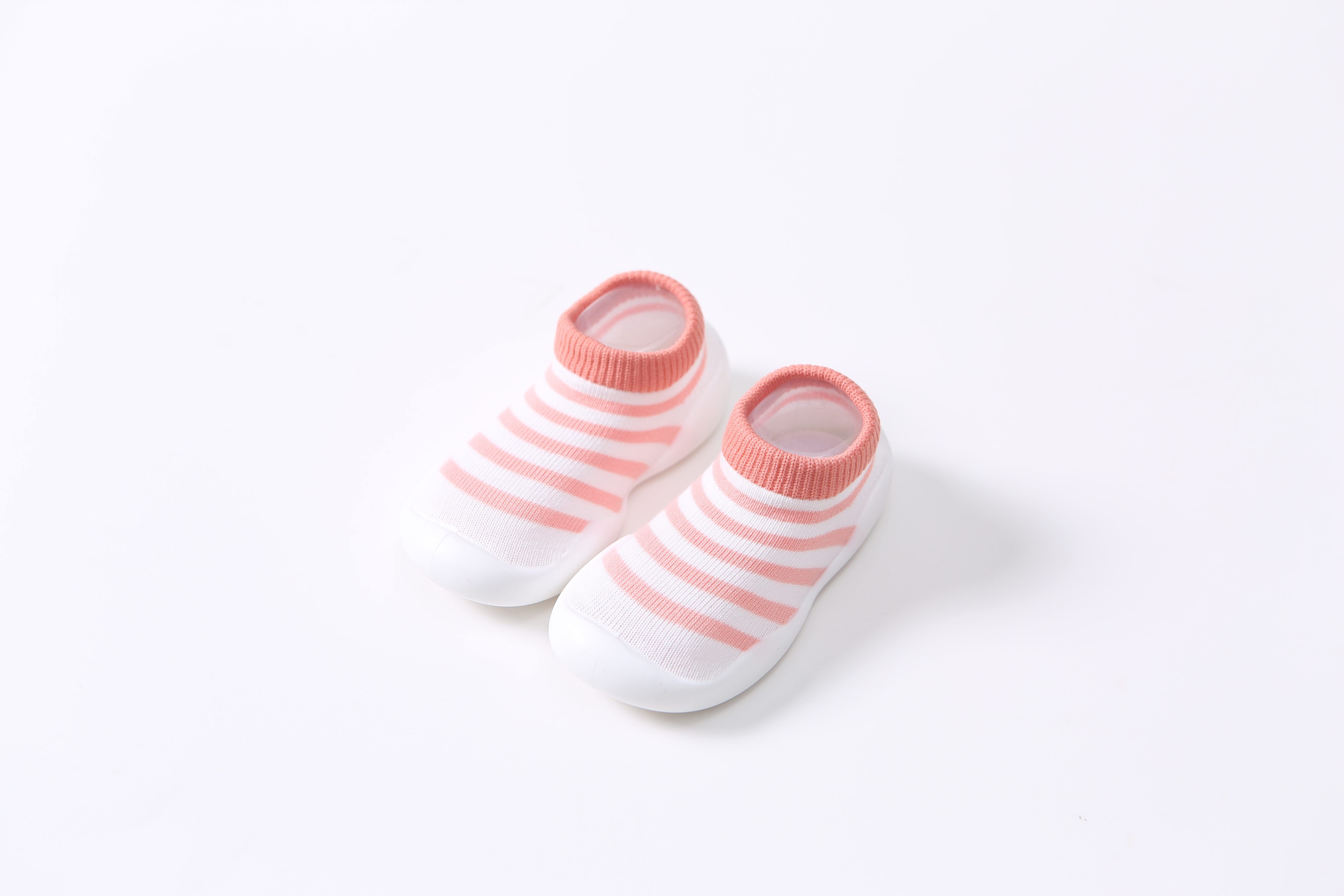 Blanc à rayures roses