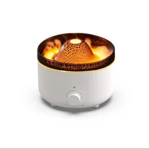 Mới mô phỏng núi lửa hương liệu Máy Nhà Máy tính để bàn trong nhà hương thơm mở rộng sứa 3D Ngọn lửa hương liệu máy