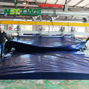 ब्लू पी तिरपाल स्विमिंग पूल कवर कपड़ा कैनवास आउटडोर वाटरप्रूफ एंटीयूव प्लास्टिक शीट - Product Image 5