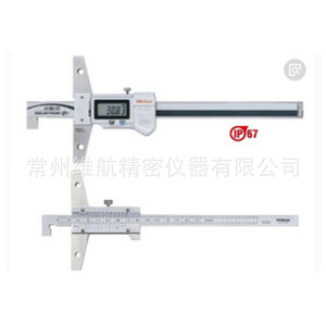 Calibrador de Profundidad Digital Mitutoyo de Alta Precisión, Calibrador de Contorno de Acero Inoxidable - Product Image 1