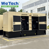Generador Eléctrico Diésel Silencioso de 24V, 3 Fases, 4 Cables, 25, 35, 45, 55, 60, 70, 80, 90, 100 KVA KW, de Arranque Eléctrico, para Uso Doméstico
