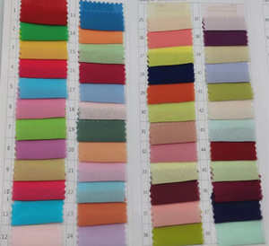 Tessuto in poliestere in Chiffon morbido e seta 100D per vestito sciarpa quadrata - Product Image 1