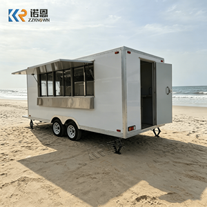 Carrello Mobile per Hamburger, Hot Dog, Taco, Pizza, Bistecche, Barbecue, Rimorchio per Cibo da Asporto, Fumoir BBQ, Ristorante Mobile All'aperto, Food Truck - Product Image 6