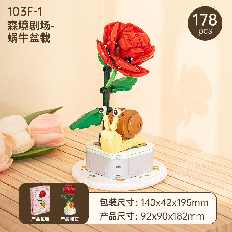 103F-1 Bonsái de caracol