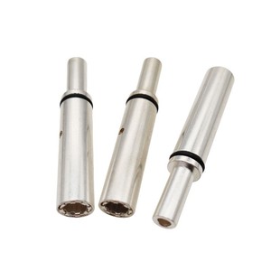 Ev Connectors Ac Dc Terminal Crown Spring <b>Socket</b> Pin Connector 60A 200A Optional High Frequency <b>Multi</b> Core Silver Adb013 - Product Image 4