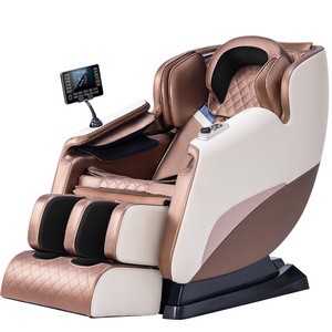 Massage Chair Full Body Electric Multi Point Massage Railless PU Leather <b>Plug</b> In Home Use - Product Image 1