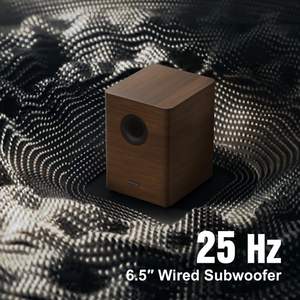 Système audio Hiwill 5.1.4 Dolby Atmos Surround Sound avec enceinte centrale et 4 enceintes surround, caisson de basses 25 Hz, home cinéma intérieur - Product Image 6