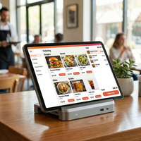 Terminal Punto de Venta Android de 12 Pulgadas con Soporte NXP Felica EMVCo, NFC, Pago sin Contacto, Tablet para Pedidos Autoservicio