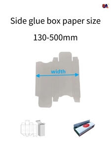 Machine à plier le papier CQT d'occasion 650 avec colle froide soluble dans l'eau 200m/min pour boîtes à fond plié en ligne droite - Product Image 5