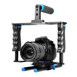 Hot C2 Photographie 360 Degrés Vidéo Film Objectif Rig Kit Gimbal Corps Grip Appareil Photo Numérique Plate-forme de Caméra pour <span class=keywords><strong>Sony</strong></span> <span class=keywords><strong>Fs5</strong></span> - Product Image 3