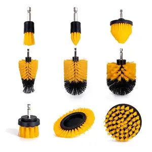 Popular Kitchen Electric Power Scrubber Brush Set Cordless Drill Attachment Kit Power Cleaning Brush