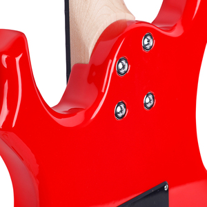 Guitare électrique MS-200, instruments de musique, prix de gros, corps en tilleul en forme de flamme, 24 frettes, instruments à cordes - Product Image 4