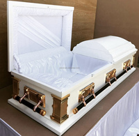 TX-001 #   Accesorios de Esquinas para Ataúdes de Plástico de Alta Calidad Estilo Americano, Decoración Dorada/Plateada, Herrajes Funerarios