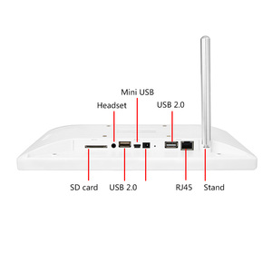 Android 6.0 <strong>Tablet</strong> 10 Inch Quad-<strong>Core</strong> 1.5GHz Processor 1GB RAM 8GB Storage 10.1&quot; IPS Screen with WiFi RJ45 Ethernet Port - Product Image 6