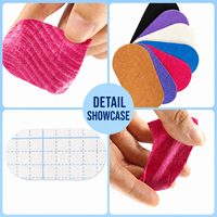 Bandes buccales pour le sommeil, ruban adhésif élastique en tissu pour la bouche avec fente centrale pour la nuit, OEM ODM Marque Privée Vente en Gros