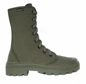 HBC04 <b>Navy</b> BLue color Africa Boots <b>Accessories</b> jungle canvas boots - Product Image 4