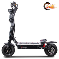 Skuter Listrik Lipat 8000W 72V 45Ah 13 Inci Suspensi Roda Ganda Jarak Tempuh 130-150km untuk Dewasa