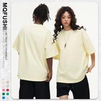 Vente en gros de t-shirts personnalisés 100% coton pour hommes, streetwear unisexe respirant à la mode surdimensionné, t-shirt à motif unique pour hommes