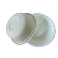 Tomate Biodégradable bagasse fibre végétale bols jetable clair bol à soupe 500ml 17oz