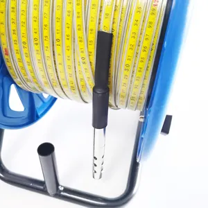 Custom Length Water Level Meter OEM Wholesale Well Depth Meter Cable Ruler Water Level Meter well depth gauge