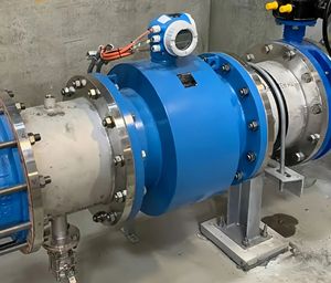 Medidor de Flujo Electromagnético de Alta Precisión Endress+Hauser Proline Promag W 300 5W3B para Medición de Agua y Aguas Residuales - Product Image 6