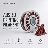 Filamen ABS Berkualitas Tinggi OEM ODM 1.75mm 1KG untuk Printer 3D, Tahan Benturan, Tanpa Benang, Halus, Kuat, Logo Kustom, Grosir Pabrik