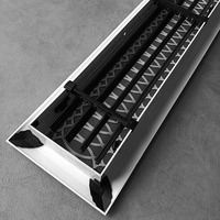 Grille enregistreuse de plafond en alliage d'aluminium, système de ventilation ventilation de haute qualité, 1 pièce