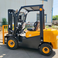 Chariot élévateur diesel 10T à direction intégrale 360° °   Chariot élévateur diesel pour logistique en espaces confinés