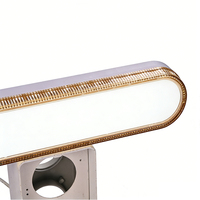 Plafonnier LED moderne ovale et rectangulaire 24W 36W ABS+PS IP20 IP44, douille E27 B22, éclairage décoratif intérieur