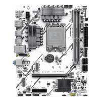 Carte mère JGINYUE B760M GAMING LGA1700 DDR4 4800MHz 10 Phases MOS Power 2x M.2 NVMe PCIe 4.0 Gigabit LAN M-ATX pour PC de bureau